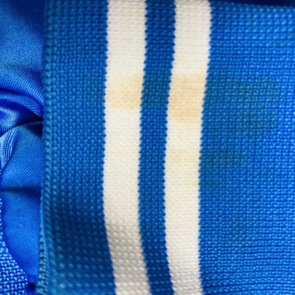 VTG Brooklyn Basketball 90s Lady Canes Varsity Bomber Jacket Sz XL Auburn Royal - Picture 12 of 15